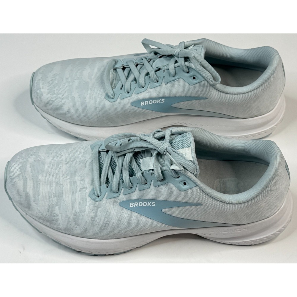 Brooks‎ Launch 7 Women's Blue & White Low Top Running Shoe Size 12